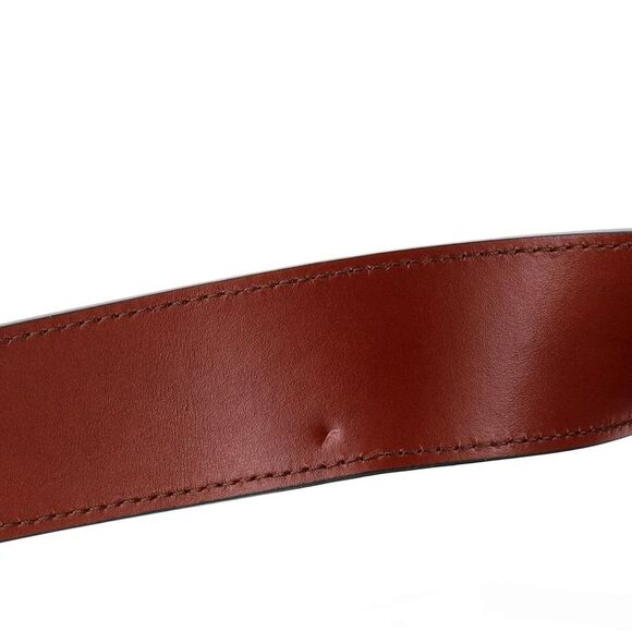 Chloé Red and Brown Leather Suede Patent Tess Bag - Picture 6 of 16